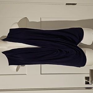 Maurices Studio Y navy drape sleeveless top